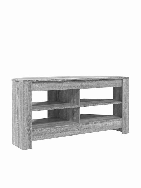 TV-Ständer Grau Spanplatte M102xT40,5xH45cm