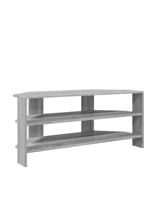 TV-Ständer Grau Spanplatte M102xT40.5xH45cm