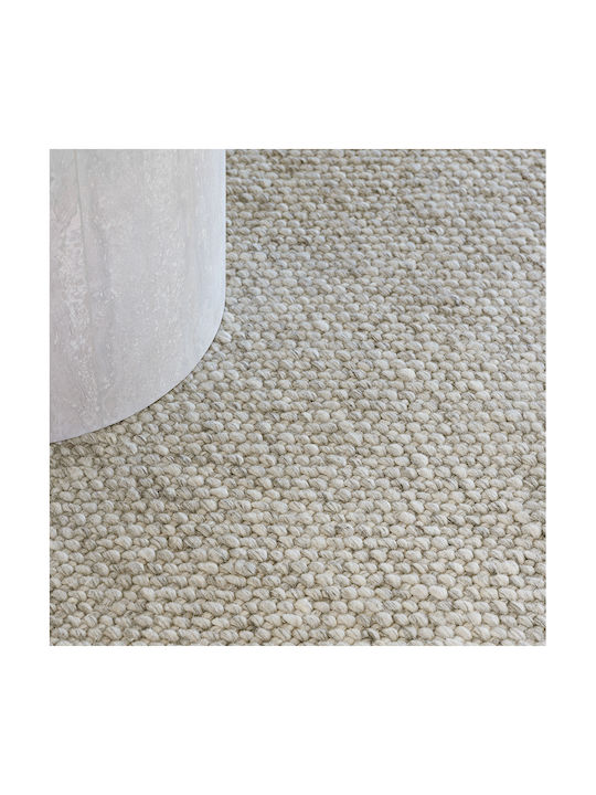 Brink & Campman Craft Matter Plain Handmade Rug Rectangular Ash Grey