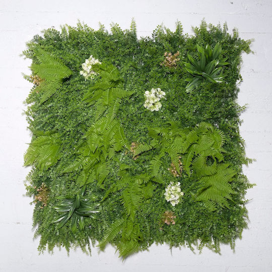 Supergreens Künstliches Laubpaneel Fetere Multi 1x1m Künstliche