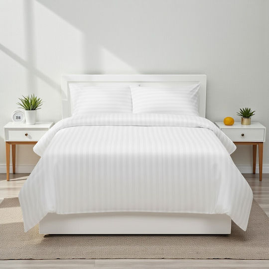Olia Home Υπέρδιπλη 220x240cm Off White