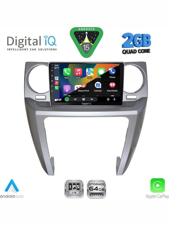 Digital IQ Car Audio System for Land Rover Discovery 2004-2009 (Bluetooth/USB/WiFi/GPS/Apple-Carplay/Android-Auto) with Touch Screen 9"