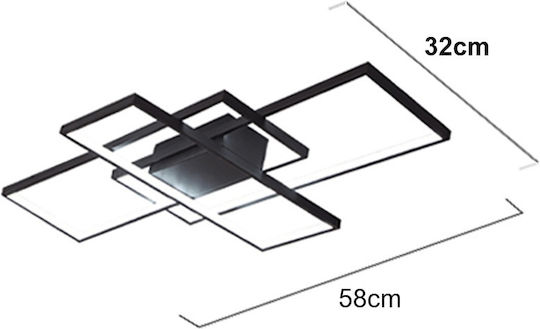 Home Lighting Πλαφονιέρα 58εκ. LED Home Lighting Πλαφονιέρα 58εκ. LED