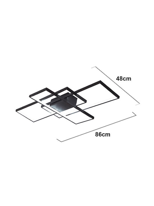 Home Lighting Πλαφονιέρα 86εκ. LED