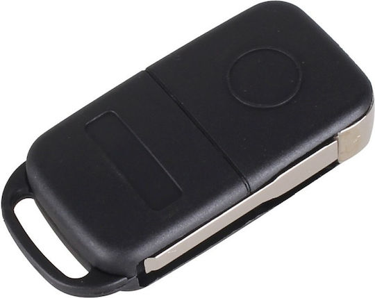 Techstar Car Key Cover Case Compatible Mercedes-Benz A C E Clk M L Slk Cl Sl AMG S Class 3 Buttons Hu64