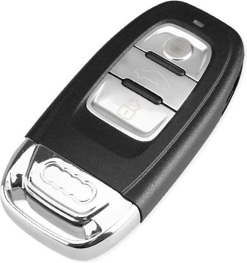 Techstar Komplett Autoschlüssel Schutzhülle Kompatibilität Audi A4l/q5 3 Tasten 8to959754c 868mhz