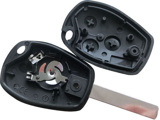 Husă Pentru Chei Auto Compatibilă Renault Clio Megane Laguna Dacia Logan Duster Sandero 3 Butoane Va6