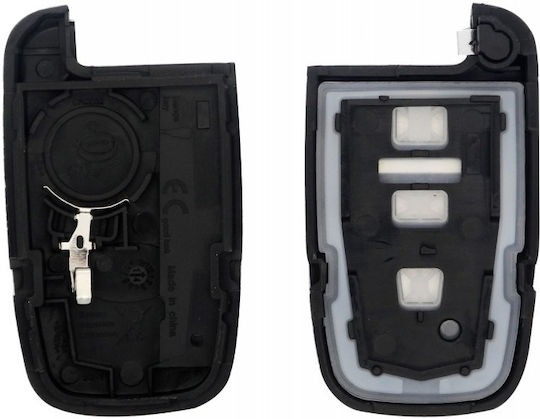 Husă Pentru Chei Auto Techstar Compatibilă Kia Forte Soul Sorento Optima Rio 3 Butoane Toy 40