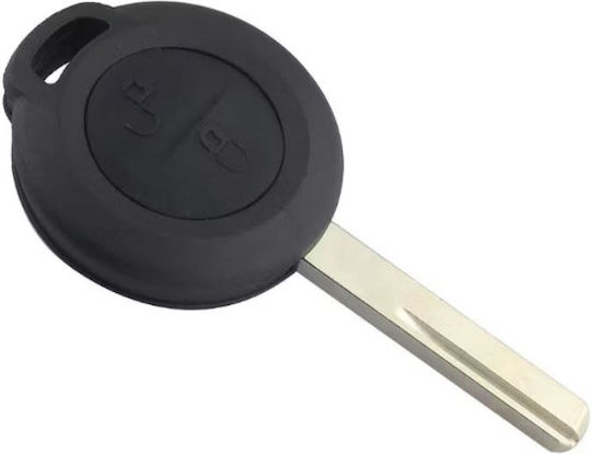 Techstar Car Key Cover Case Compatible with Mitsubishi 2 Buttons for Colt Carisma Space Star and Warrior