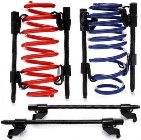 Car Spring Shock Absorber Compressor 38 Cm Length Steel Set 2 Pcs