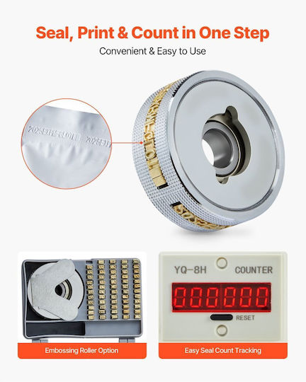 Vevor Vevor Verpackungsmaschine Für Taschen 49.8x54cm