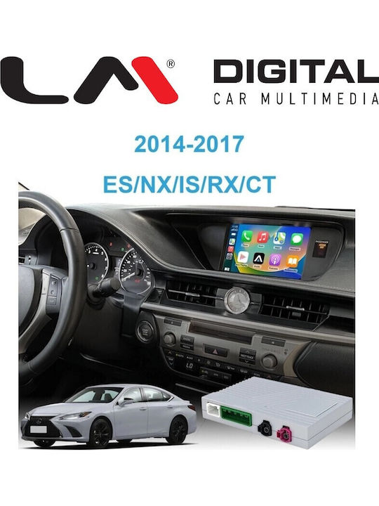 LM Digital Auto-Audiosystem Für Lexus ES UX NX RX Bluetooth USB Eingebautes Wi-Fi GPS Apple CarPlay Android Auto