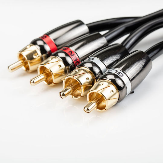 Gladen Cable RCA male - RCA male Z-ChZERO0,75