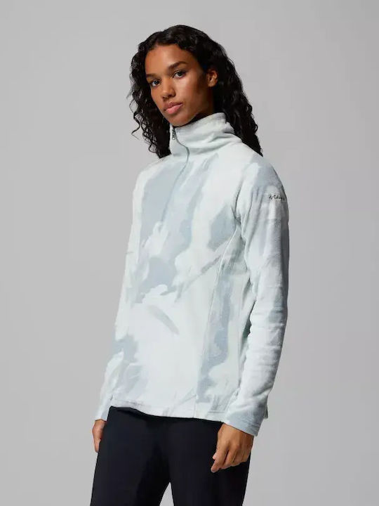 Glacial Iv Bluza Fleece de Damă de Iarnă cu Fermoar Crushed Blue/Snowflight Tonal