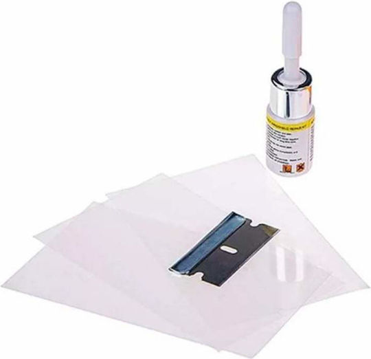 Set 2 Windshield Crack Repair Kits Siks Liquid Adhesive Cracks Chips Quick Drying Includes 5 Films