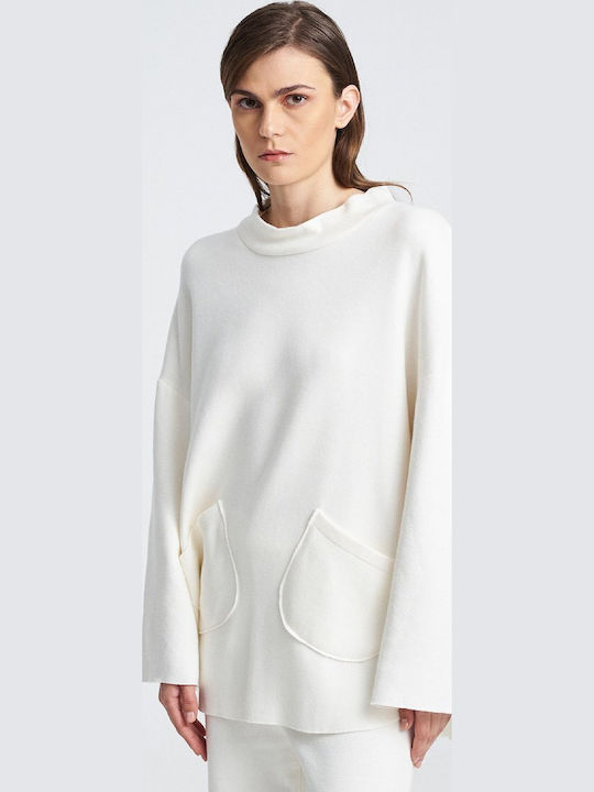 Damen Pullover Weiß