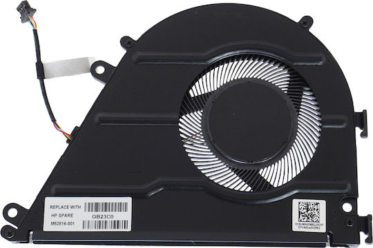 Laptop Fan Cpu Cooling Fan Hp Pavilion Aero 13-be 13-be00xx 13-be10xx 13-be20xx 13-be2000nv 7n255ea 13-be2003nv 7n256ea 13-be0000 2p5x0av 3a9l0ua 2021 M52816-001 Fna0 Tpn-w152 4pin Code 81486
