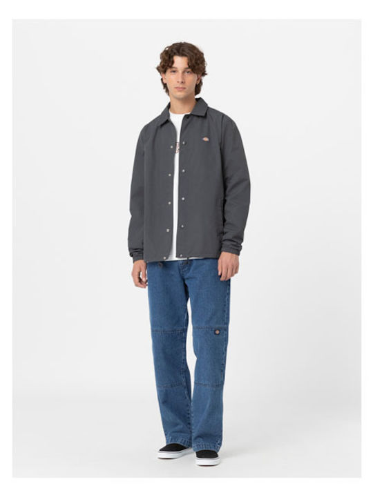 Oakport Μακρυμάνικo Overshirt Charcoal Grey 973740