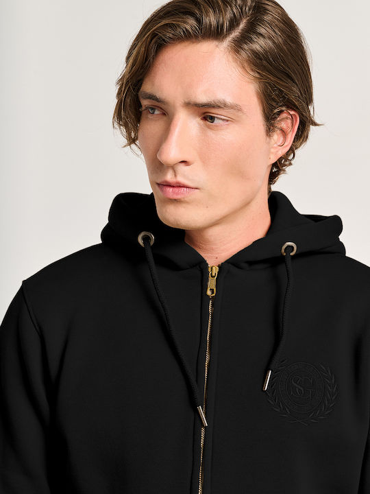 Sweatshirt with Hood Black
