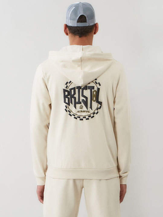 Sweatshirt mit Beige Kapuze