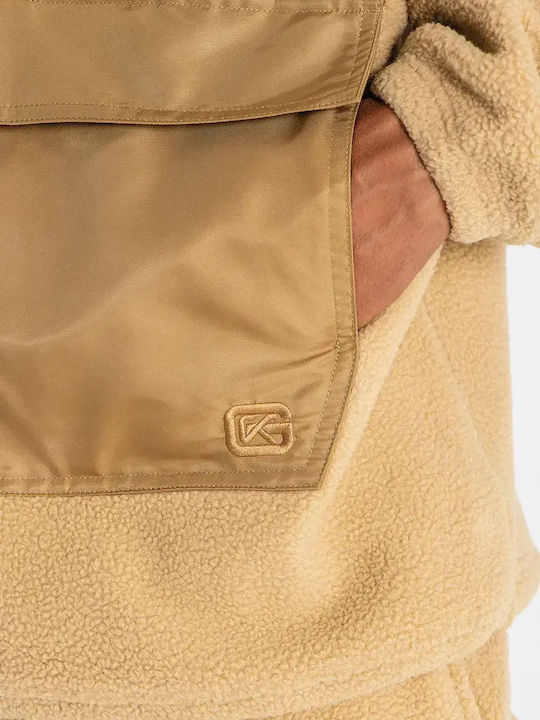 Sweatshirt mit Brauner Kapuze