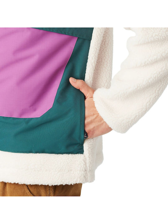 Men's White Hooded Jacket