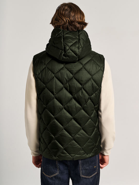 Ärmellos Jacke Olive