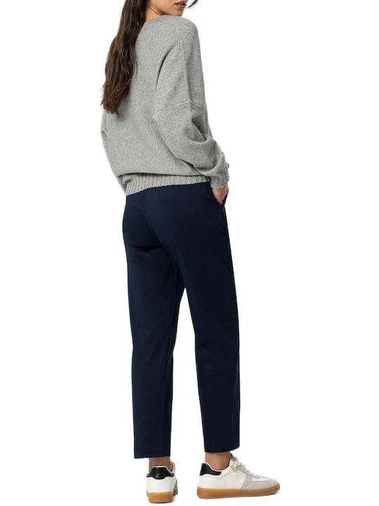 Tiffosi Damen Stoff Hose Blue Tiffosi Damen Stoff Hose Blue