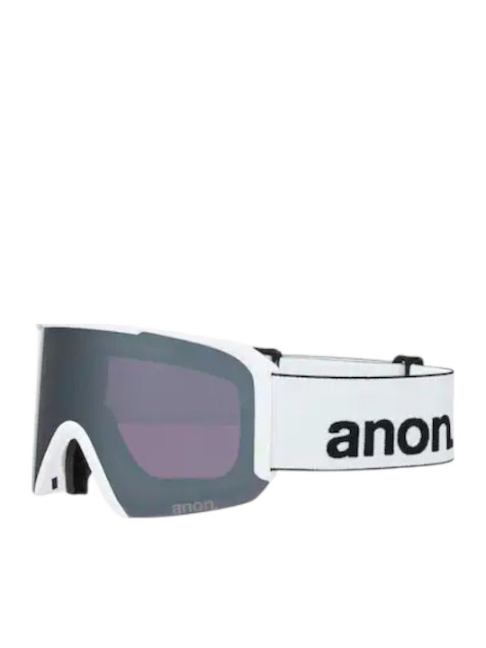 Anon Nesa Ski & Snowboard Goggles Kids White