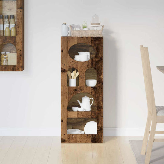Cabinet Storage Wooden L40xW35xH100.5cm