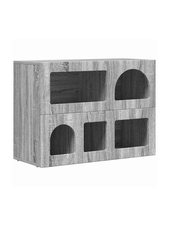 Cabinet Storage Wooden L80.5xW35xH59cm