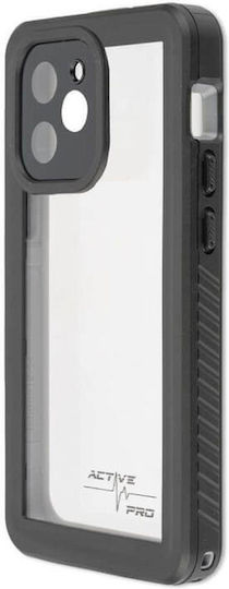 4Smarts Back Cover Πλαστικό Αδιάβροχο Μαύρο (iPhone 13 Pro)
