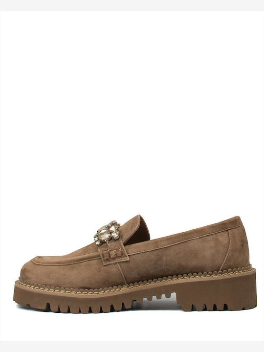 Дамски Loafers в Кафяв Цвят