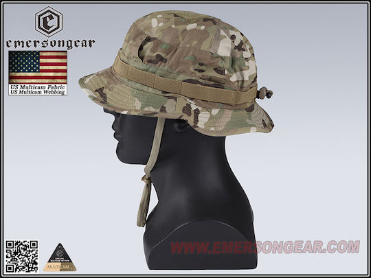 Șapcă Operațională Aerisită Reglabilă Cu Bor Scurt Emersongear Originală Multicam Militară SUA Nyco 50/50