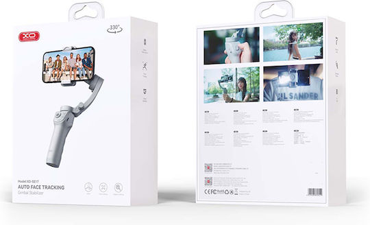 XO Ss17 Mobile Phone Gimbal with 8 Hours Battery Life White