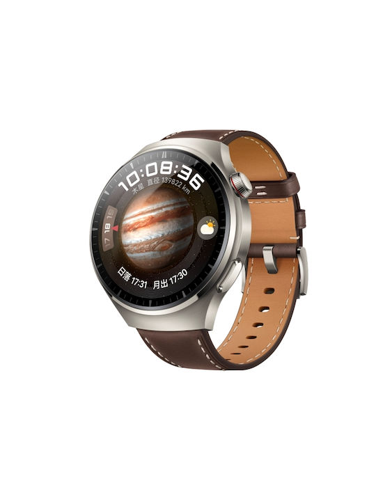 Leather Strap for Xiaomi Redmi Watch 5 Active Xiaomi Redmi Watch 5 Lite 48mm Dark Brown