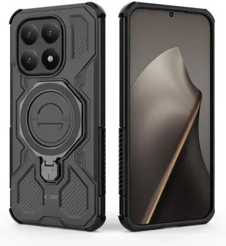 Tech-Protect Back Cover Metalic Negru (Xiaomi 15T)