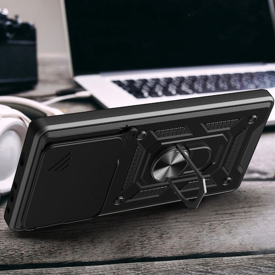 Techsuit Camshield Series Umschlag Rückseite Silikon Grün (Xiaomi 15T Pro)