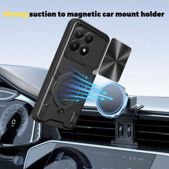 Techsuit Camguard Back Cover Silicon Albastru (Xiaomi 15T Pro)