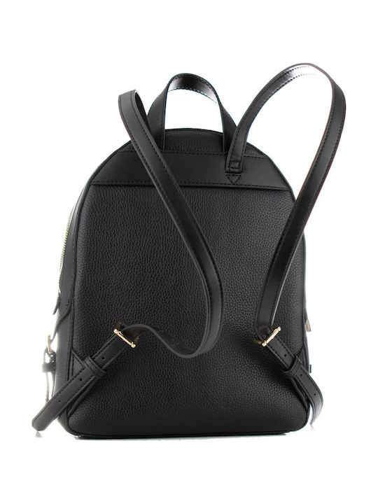 Leather Women's Bag Backpack Black