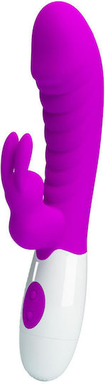 Δονητής Rabbit 21cm Μωβ