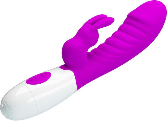 Δονητής Rabbit 21cm Μωβ