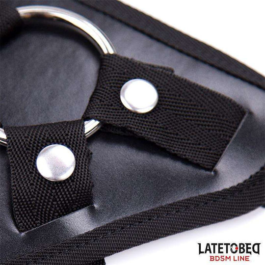 Adjustable Strap On Metal Ring
