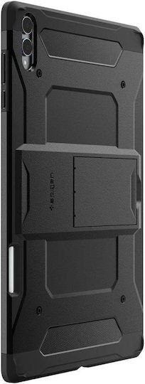 Spigen Tough Flip Cover Ανθεκτική Μαύρη (Galaxy Tab S11 Ultra X930 / X936B)