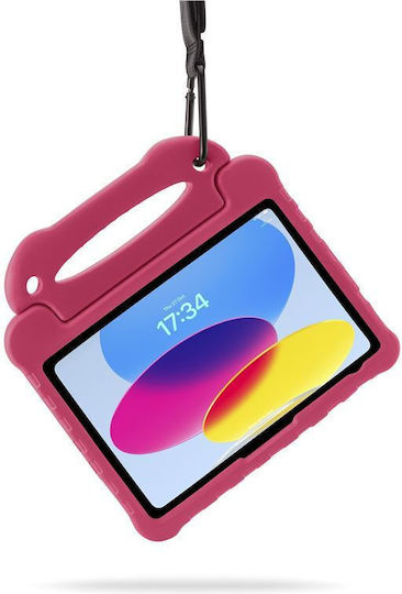 Pipetto Umschlag Rückseite Robust Rosa (iPad 10,9 Zoll 2022)