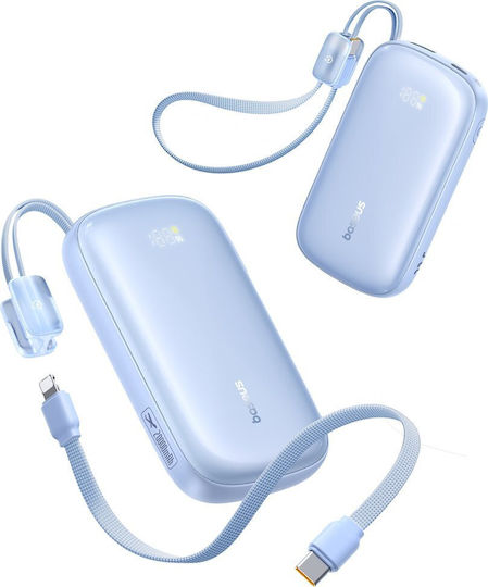 Baseus EnerFill FC21 QPow3 Ultra Power Bank 20000mAh 22.5W with USB-A Power Delivery Quick Charge Port Light Blue