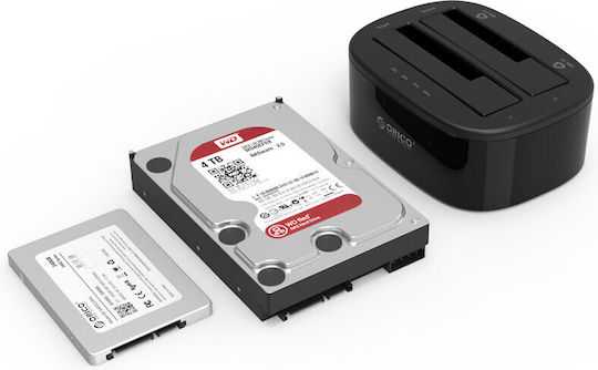 Orico Stație De Andocare Hdd Ssd De Stocare 2 Bay Clone 2.5/3.5 Usb 3.0 6228us3-c