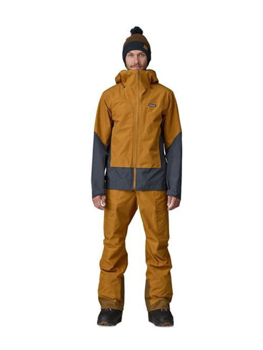 Patagonia 31745-RPBN Ανδρικό Μπουφάν για Σκι & Snowboard Καφέ Patagonia 31745-RPBN Ανδρικό Μπουφάν για Σκι & Snowboard Καφέ