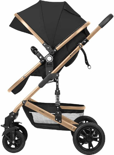 Kikka Boo Amaia Ρυθμιζόμενο Καρότσι 3 σε 1 Black