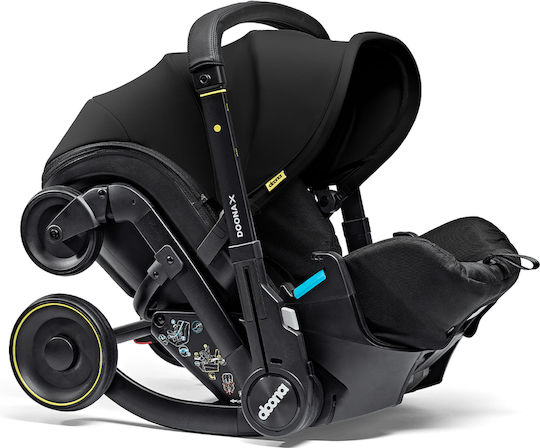 Doona X Car Seat & Stroller Καρότσι 2 σε 1 Kατάλληλο για Nεογέννητο Nitro Black 8.3kg
